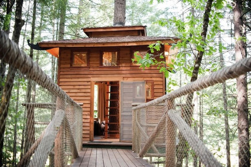 Shitake-tree house